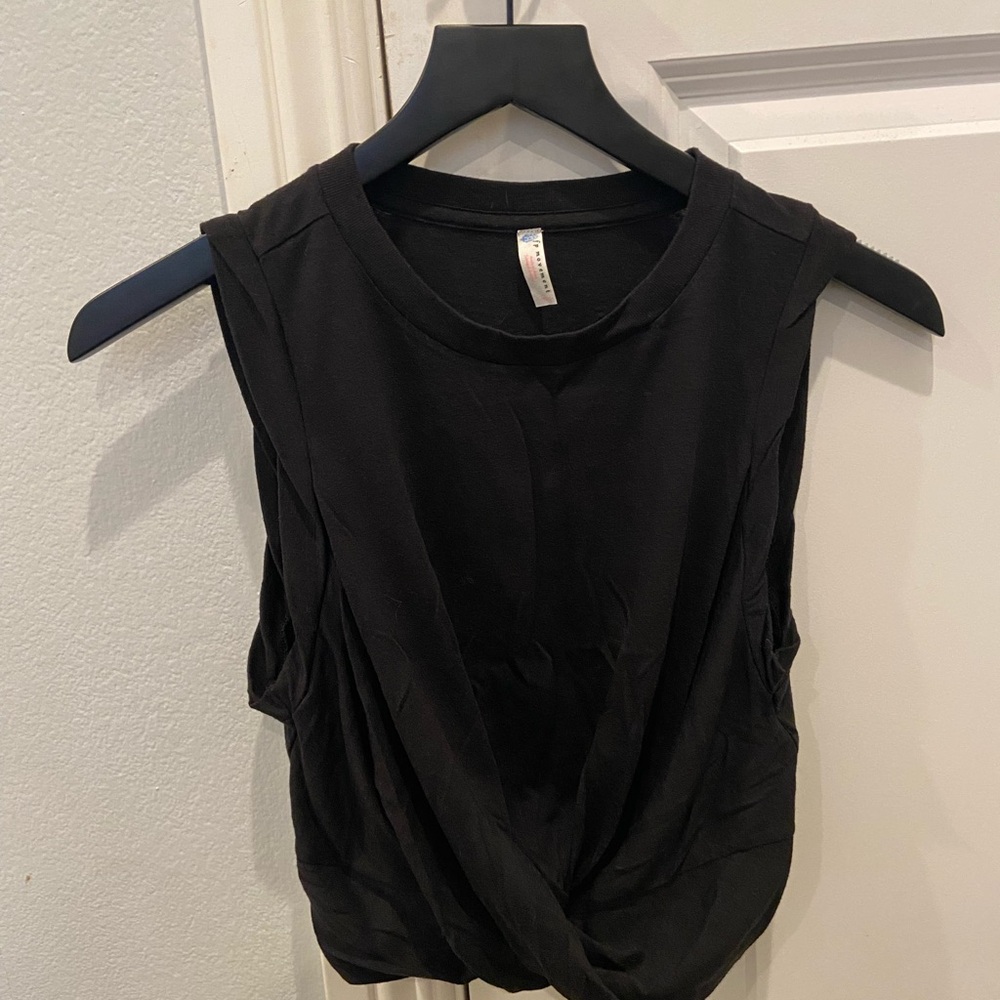 Free People Black Tank